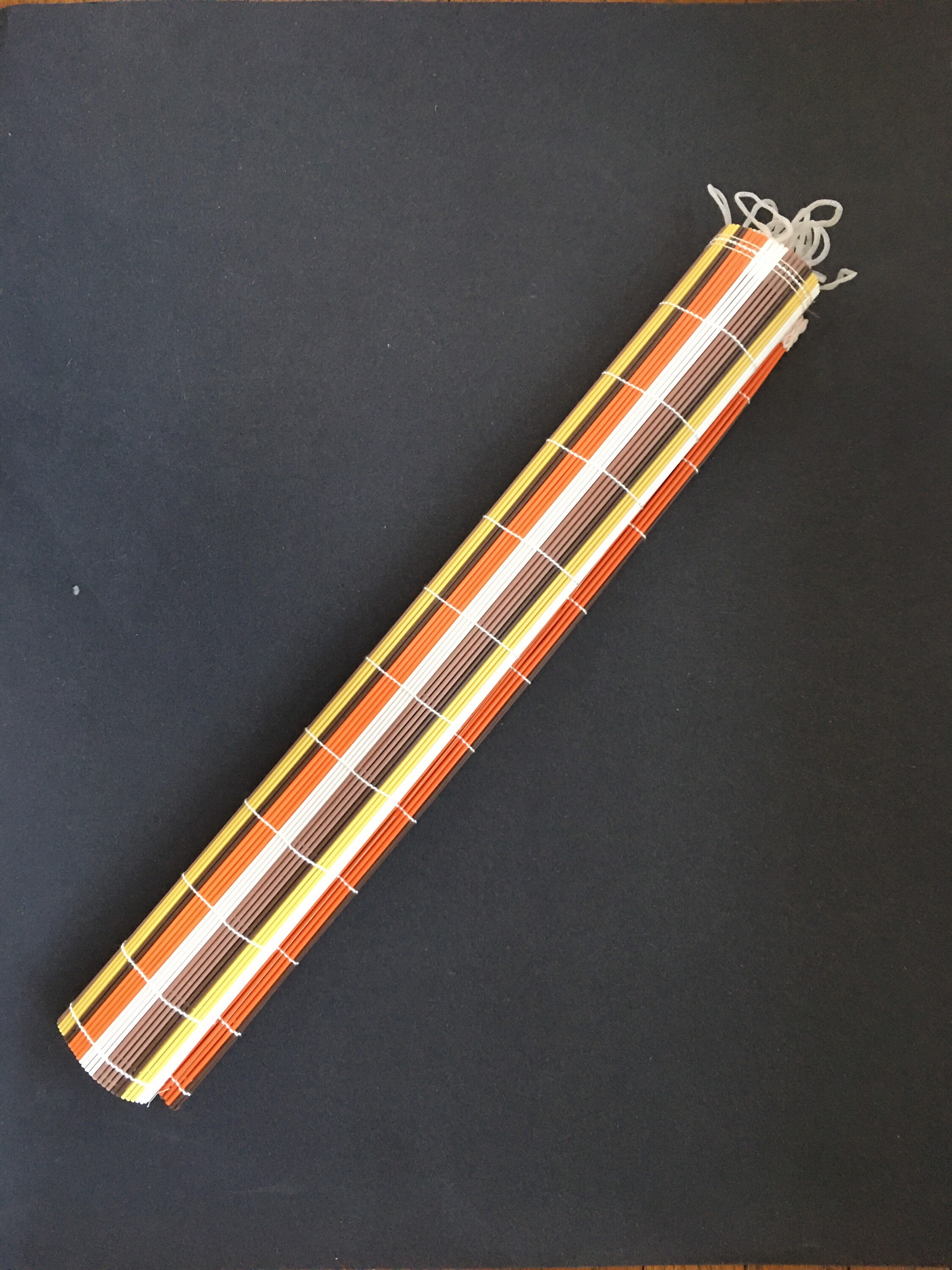 Cafe Curtain Plastic Reed MCM Muticolor Coral Green Brown Etsy