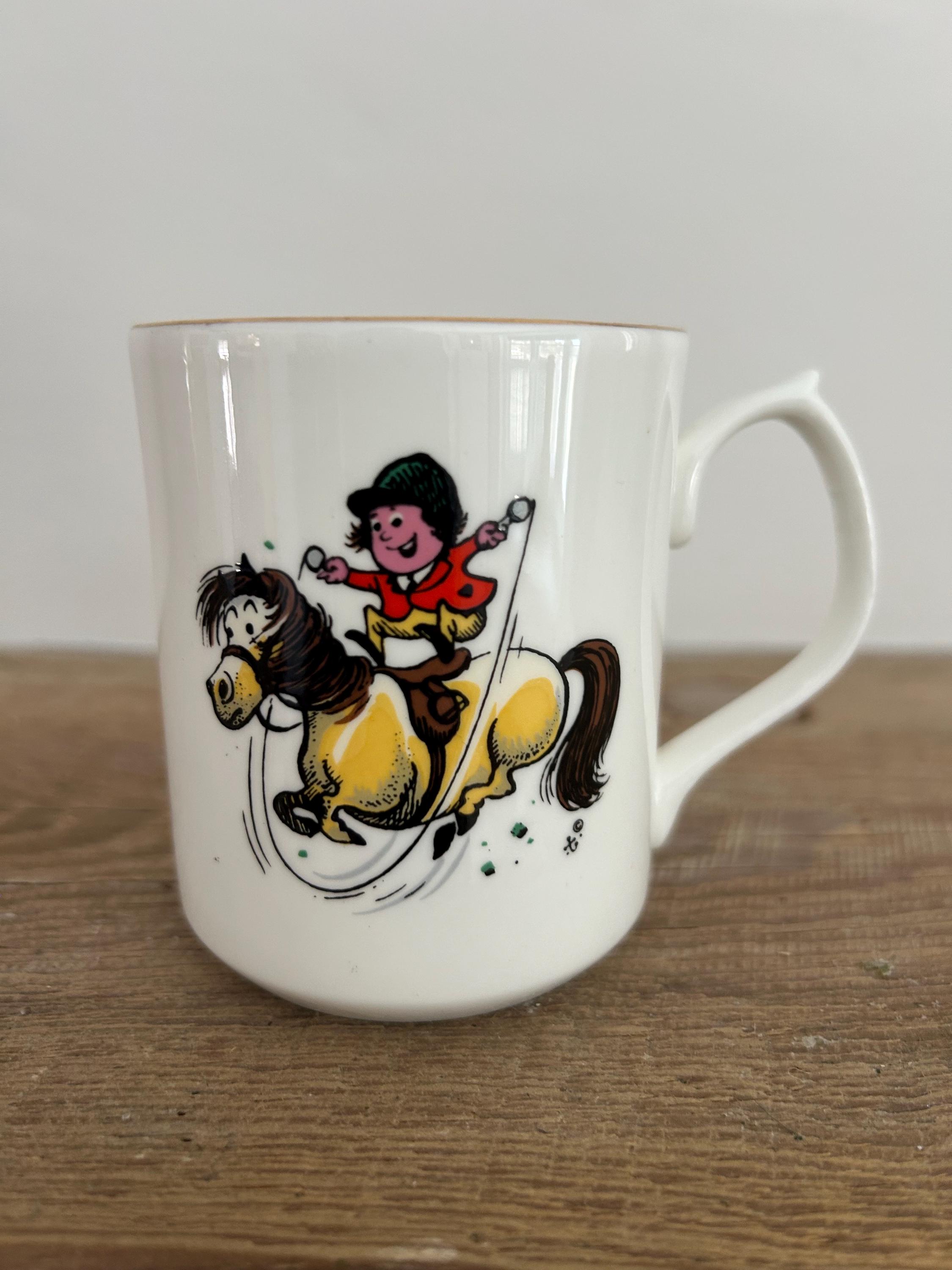 Vintage 1967 Thelwell Pony Mug, Staffordshire England - Etsy