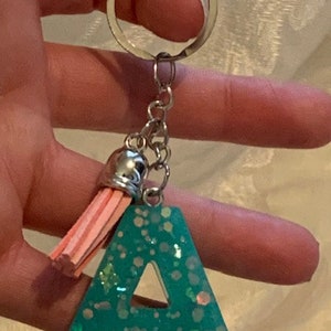 Teal Keychain