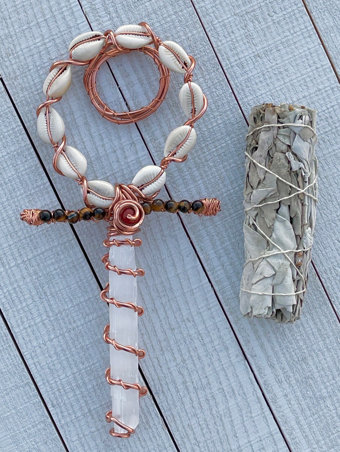 Ankh Sage Holder Etsy