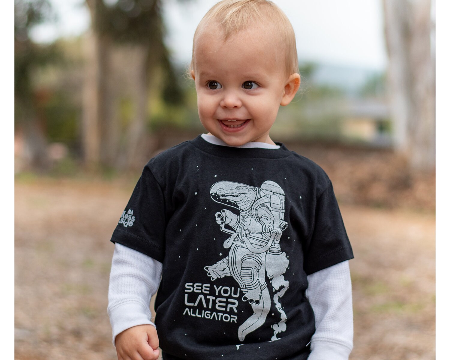 Alligator t shirt kids graphic tee see 