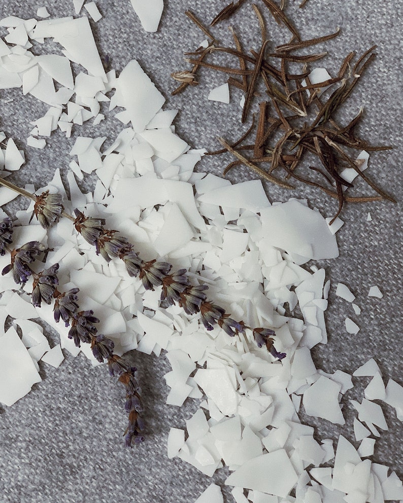 Lavender and Rosemary soya wax candles Eco friendly candle Etsy