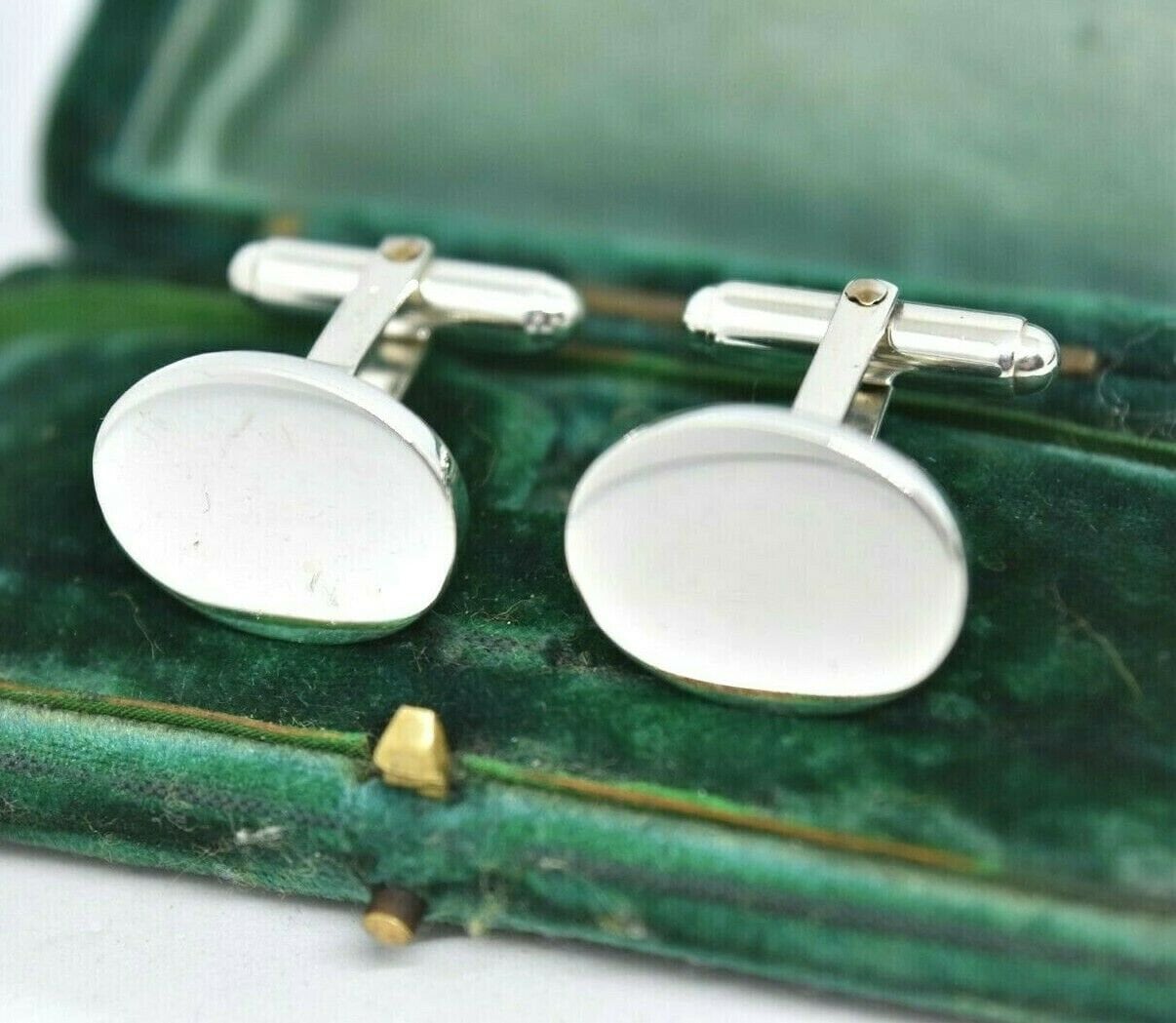 Vintage Sterling Silver cufflinks engravable Links of London Etsy