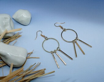 Dangling Geometric Earrings, Geometric Jewellery, Jewellery Gift, Gift for Her