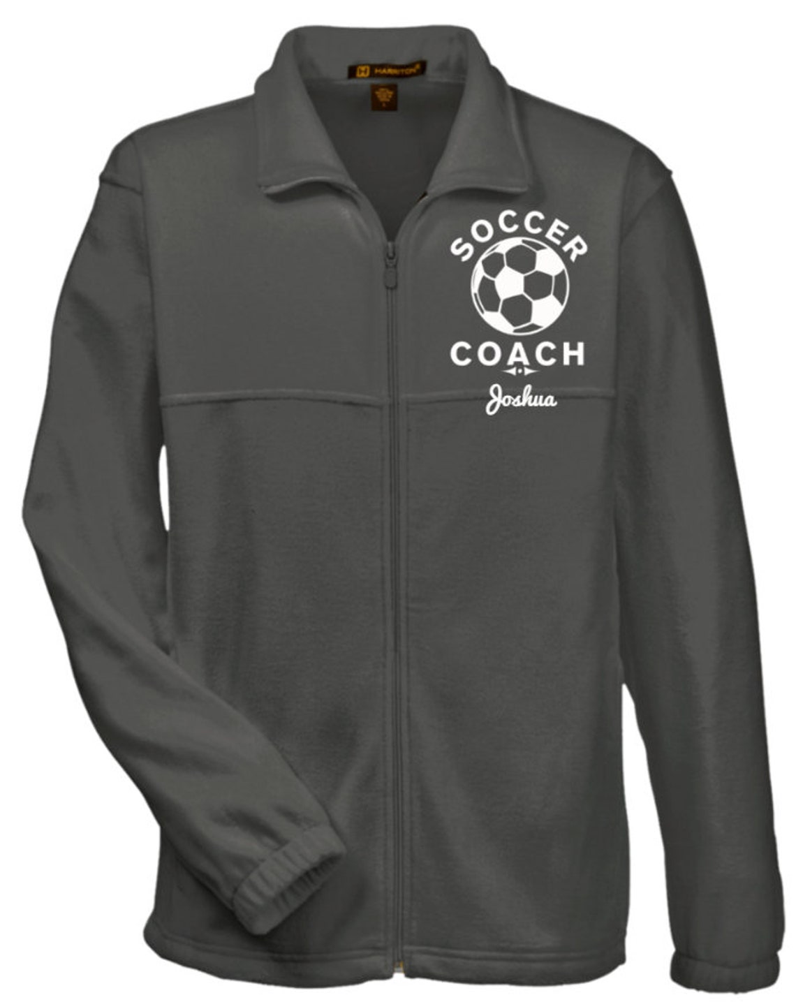 Soccer Coach Gift Fleece Jacket Jacket for Soccer Coaches Etsy UK