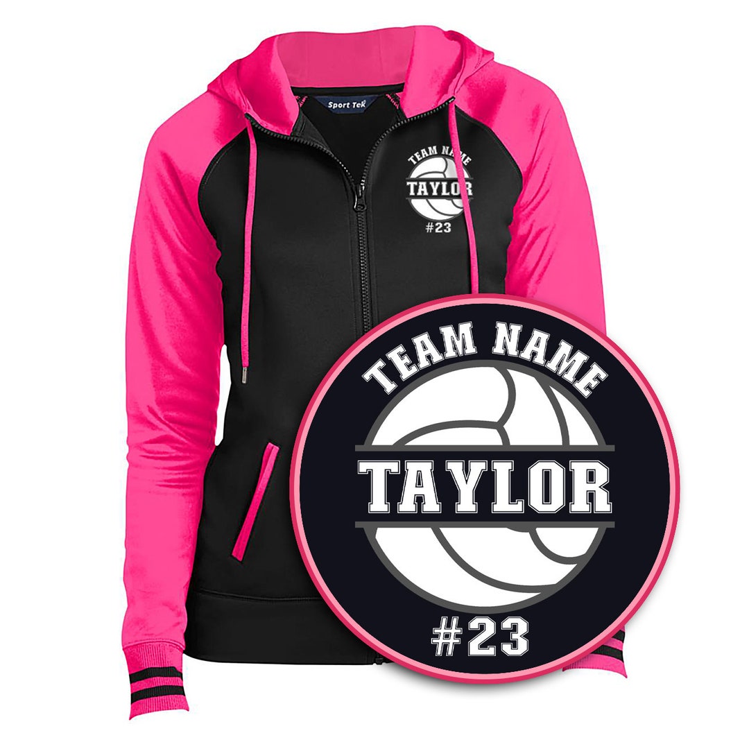 Volleyball Team Jacket Volleyball Team Coach Jacket Etsy