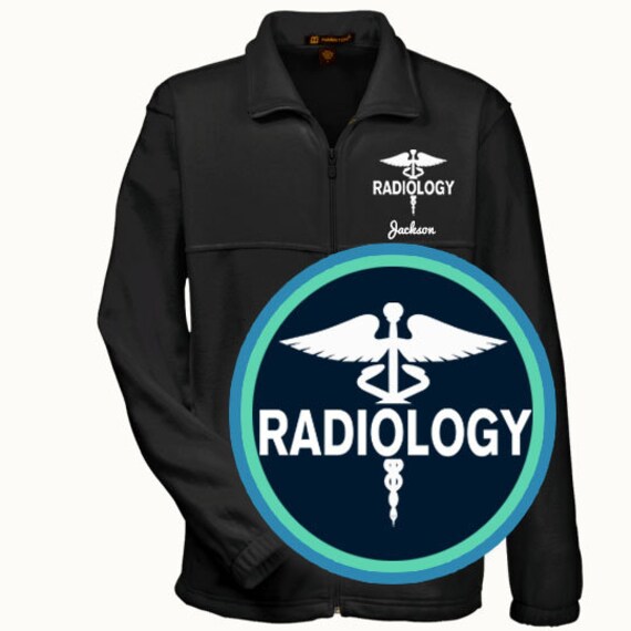 Male Radiology Jacket Fleece Jacket for Mencaduceusc100e18 Etsy