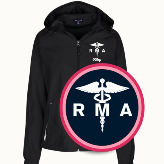 Registered Medical Assistant Ladies Windbreaker Jacket / Etsy
