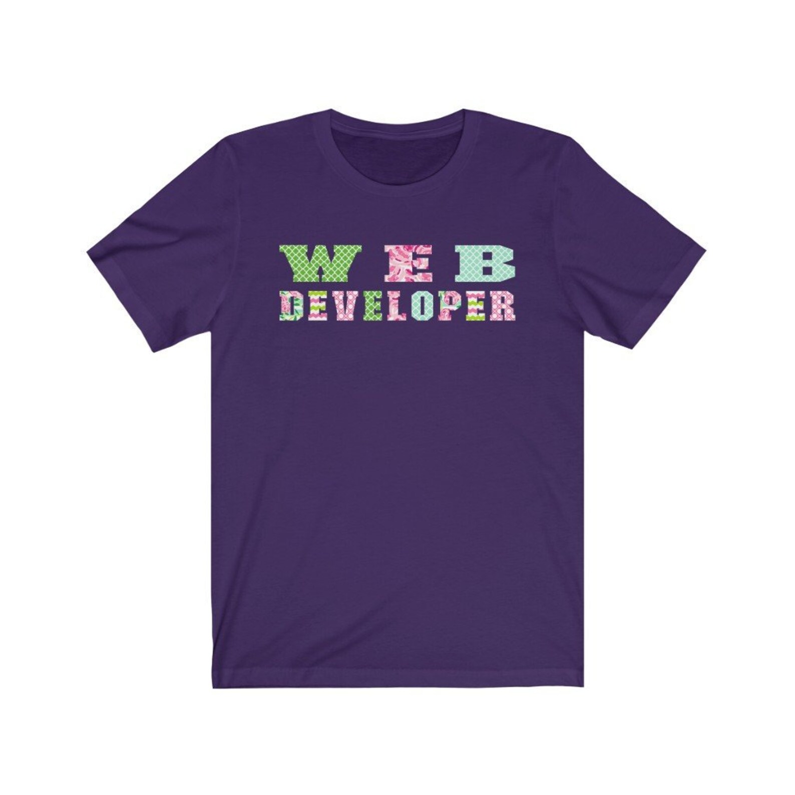 web developer shirt