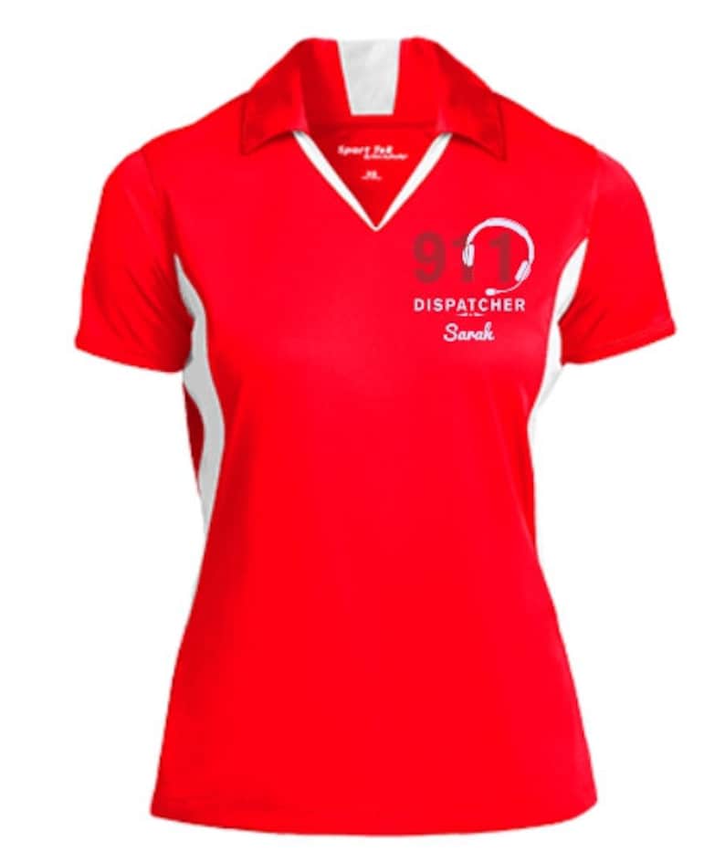 911 Dispatcher Polo Shirt / 911 Dispatcher Personalizable Etsy