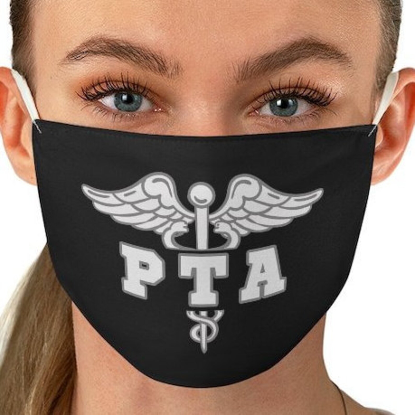 Physical Therapy Aid Face Mask PTA Mask Breathable Washable Etsy