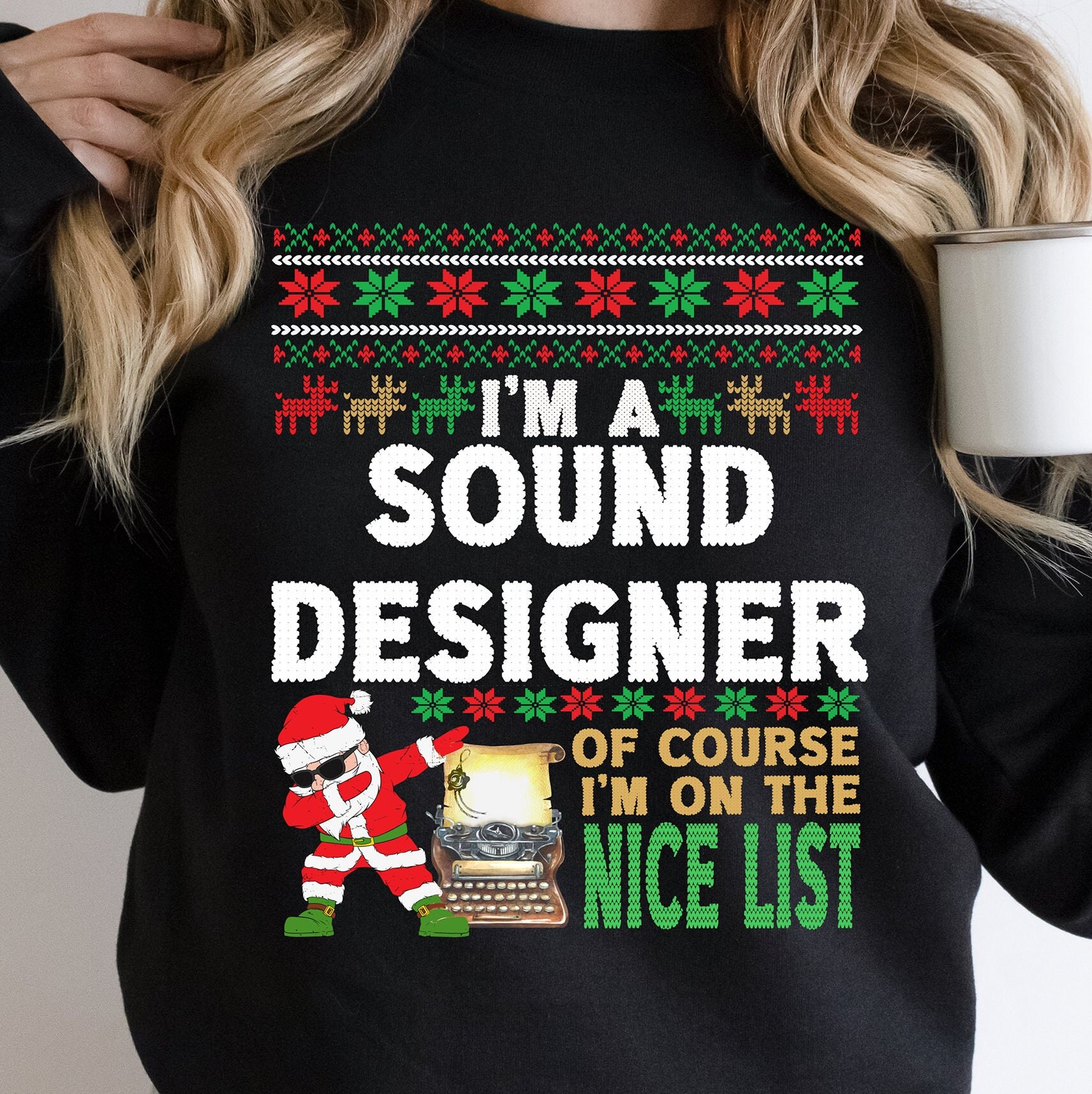 designer ugly sweater