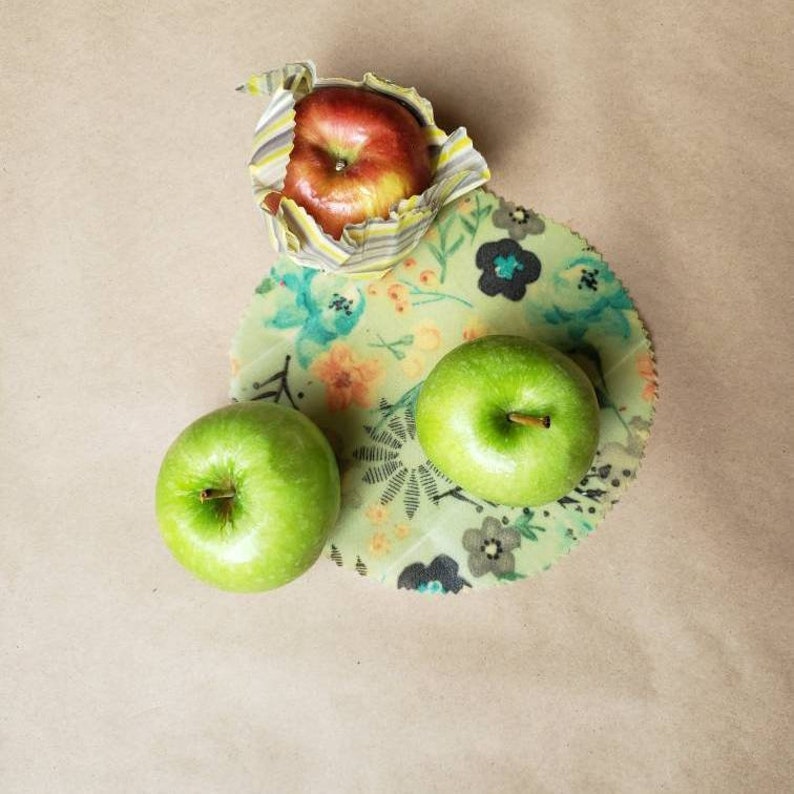 Plastic free Zero waste Eco package Reuse beewax wrap Ecofriendly alternative to plastic wrap Beeswax food wraps. Bees wax food wraps