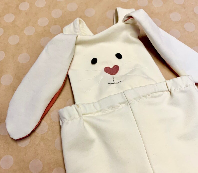 Bunny Overalls, Rabbit Romper, Easter Outfit, Kids Overalls, Boys