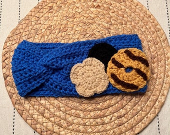 Daisy, brownies, Girl Scout Inspired Cookie Headband/Ear Warmer , Girl Scouts , Customizable , Headband , Cookies , Girl Scout Cookies
