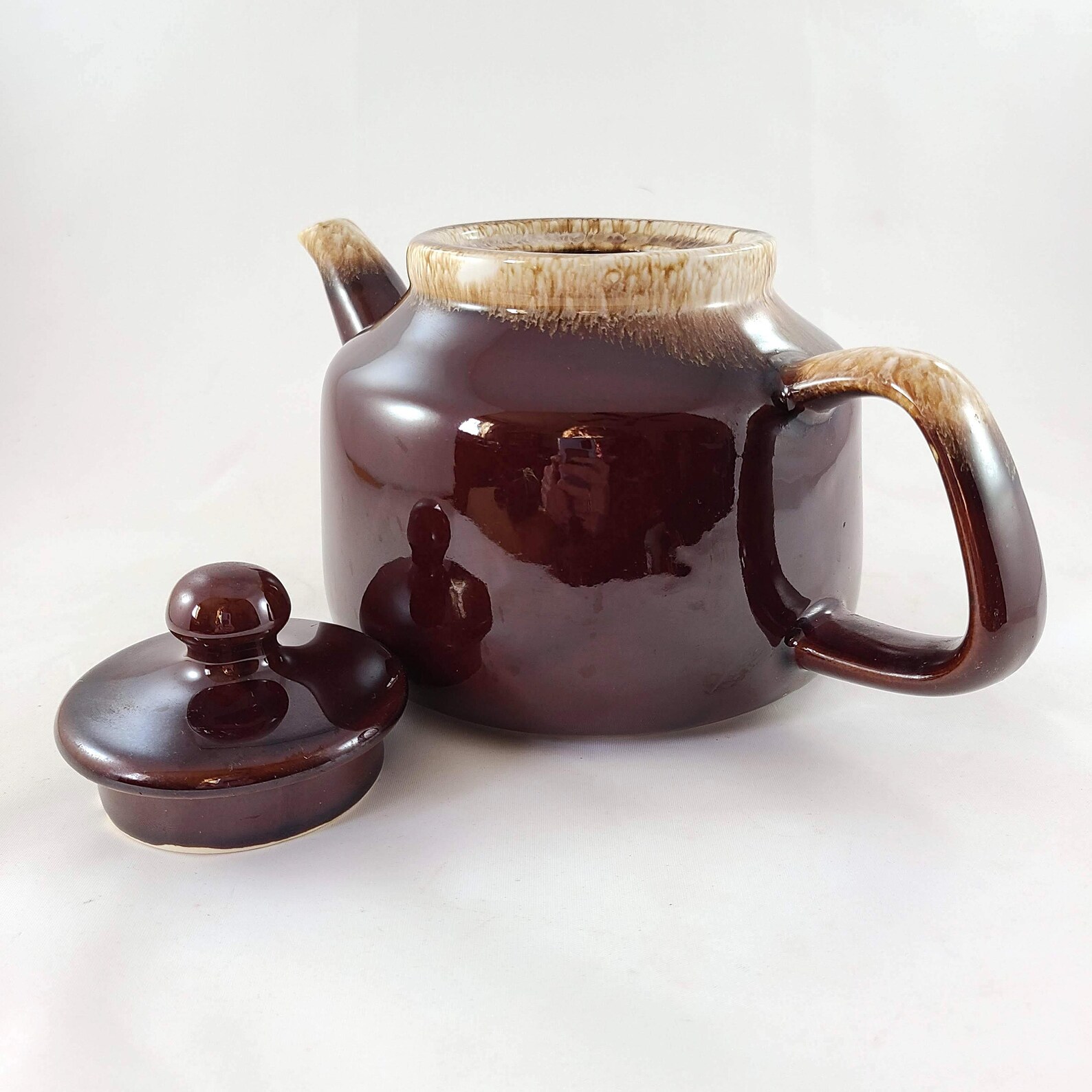 1970s McCoy Teapot / Vintage McCoy Pottery / Ceramic Teapot / Etsy