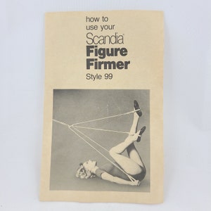 1960s Figure Firmer / Vintage Workout Exercise / Funny Gag Gift / Vintage Gym Equipment / Home Gym / Vintage Exercise