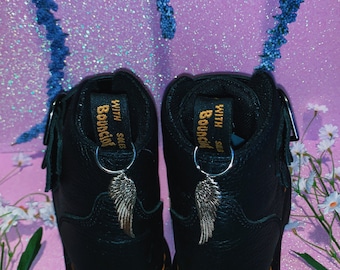 Angel Wing Boot Charm