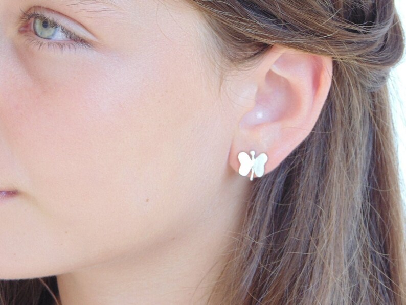 Gnzoe Fashion Jewelry 18K Gold Plated Stud Earrings Women Butterfly Opal Crystal Eco Friendly Gnzoe Fashion Jewelry 18K Gold Plated Stud Earrings Women Butterfly Opal Crystal Eco Friendly
