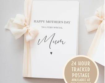 Alles Gute zum Muttertag | Mutter-Tages-Karte | Muttertagsgeschenk | Karte für Mama | Karte für Mama | Karte für Stiefmutter | Karte für Nan
