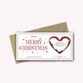 Scratch To Reveal Card | Custom Made Scratch Off Personalised Card For Surprise Christmas Gift Concert Holiday Festival Cinema Treat