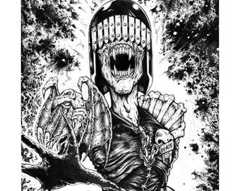 Even Death Cries 8x10. THIS IS A PRINT of my original painting