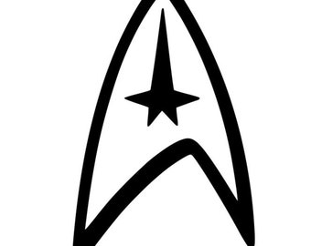 star trek logo etsy