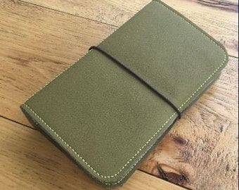 DIY-DIGITAL FILE - 8x10 hoop -Traveler's Journal Cover A6 size, 2 and 3 hole versions - Blank no design  - ith Machine Embroidery File