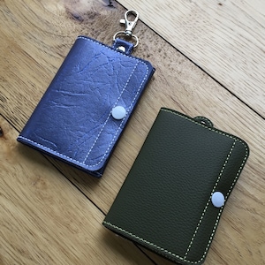 Archivo DIY-DIGITAL - Blanco / Llano Tri-Fold estilo Wallet-Gift card titular Snap pestaña / Eyelet / Key fob ITH Máquina Bordado Archivo de diseño