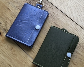 DIY-DIGITAL File - Blank/Plain Tri-Fold style Wallet-Gift card holder Snap tab / Eyelet / Key fob  ITH Machine Embroidery Design File