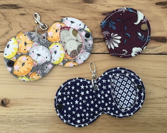 DIY-DIGITAL FILE - 5x7 hoop-Money Coin Holder Pouch key ring Snap front single pocket, keychain-Eyelet - ith Machine Embroidery Design