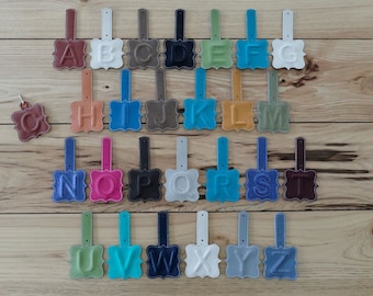DIY-DIGITAL FILE - Puffy letter rounded raised vinyl snap tabs - 4x4 hoop - Snap tab / eyelet / ith Machine Embroidery Design File
