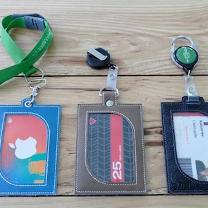 ARCHIVO DIGITAL DIY - Titular de la insignia I D, Etiqueta de equipaje, Titular de la tarjeta 5x7 aro- Pestaña Snap / Ojal / Ranura - en el diseño de bordado de la máquina del aro