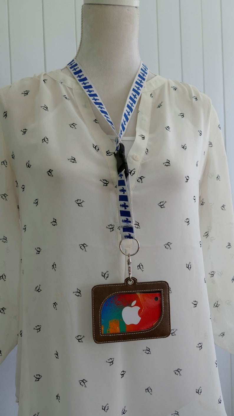 DIYDIGITAL FILE I D Badge Holder Luggage Tag Card Holder Etsy