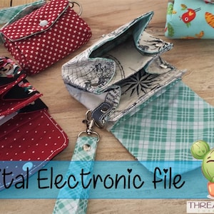 DIY-DIGITALE DATEI - 6x 10 - 8x10 - 9x14 Rahmen - Stoffversion Leporello-Brieftasche - mit Maschinenstickerei - Design307