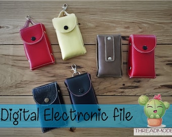 DIY-DIGITAL FILE -6x14 Hoop-Tissue holder tall - one piece version - (handle or back tab) and belt loop options-Snap tab- ith Machine Emb