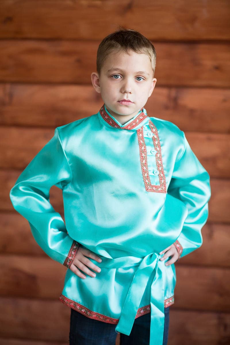 Russian shirt boy Kosovorotka dancewear Russian costume Slavic Etsy