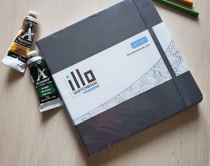 Customized Illo Sketchbook Etsy