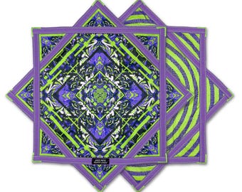 Glitch Tiger - Violet - UV - Flow Star