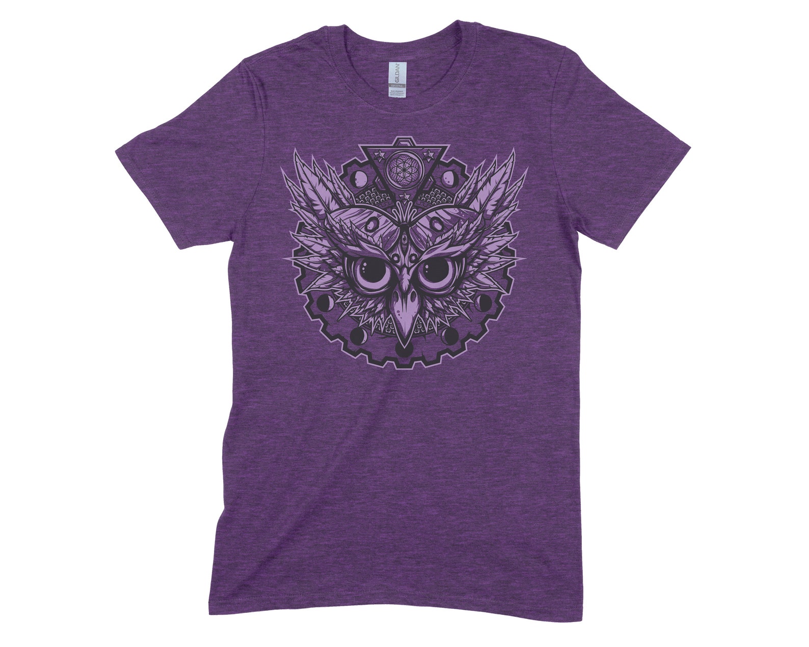 Luna Owl Unisex Tshirt Etsy Canada