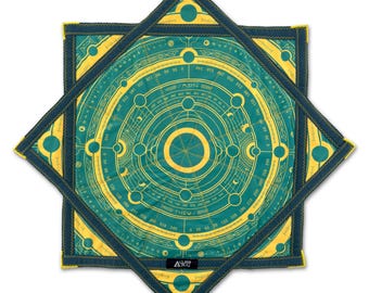 Boussole céleste - UV sarcelle - Flow Star