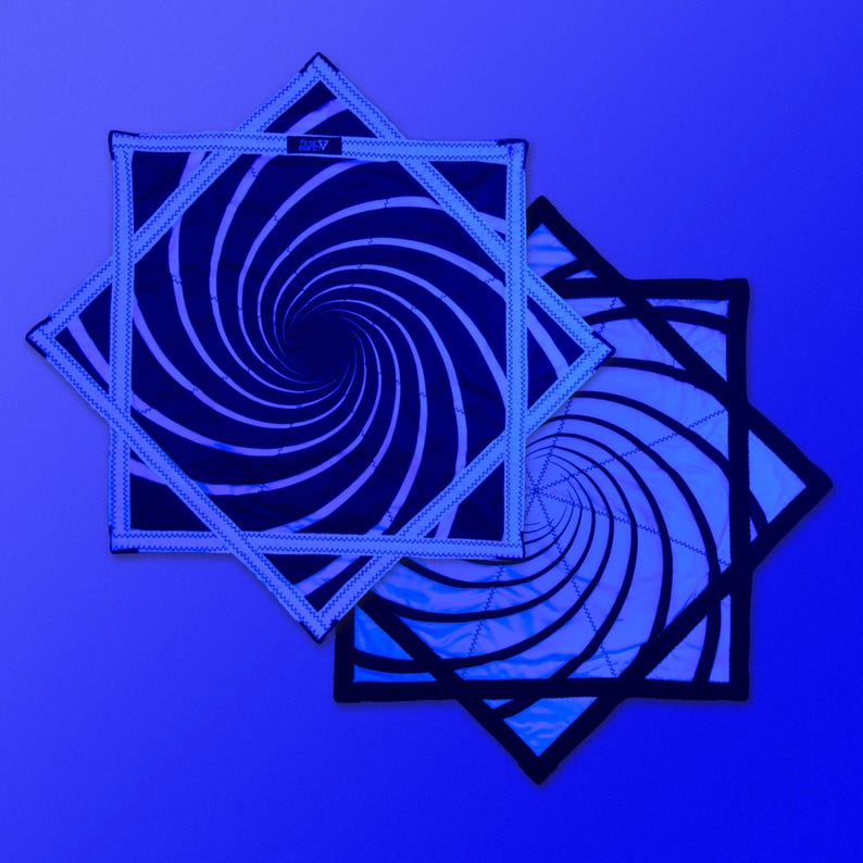 Flow Prop Rave Spiral 2 - UV - Flow Star - Etsy