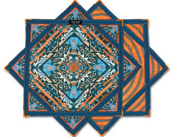 Glitch Tiger - Orange - UV - Flow Star