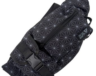 Asanoha Grey - Sac bandoulière