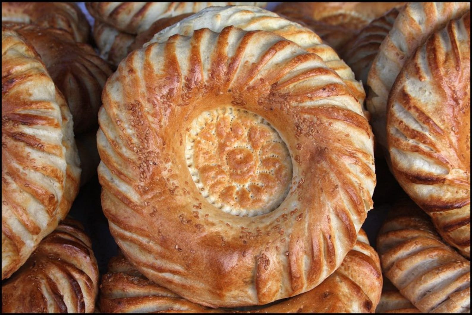 Узбекская лепешка патыр нон