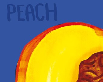 ARTE DE FRUTAS - PEACH