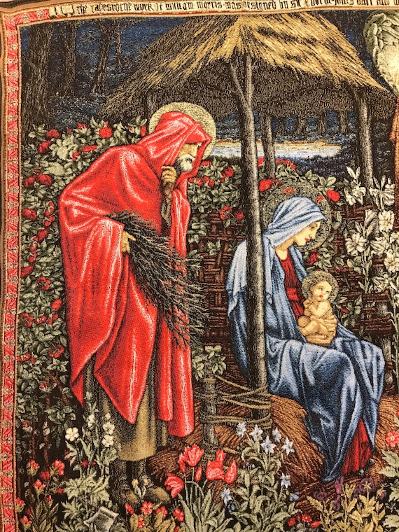 クリスマスデコレーション 東方三博士の礼拝 モリス キリスト教アート