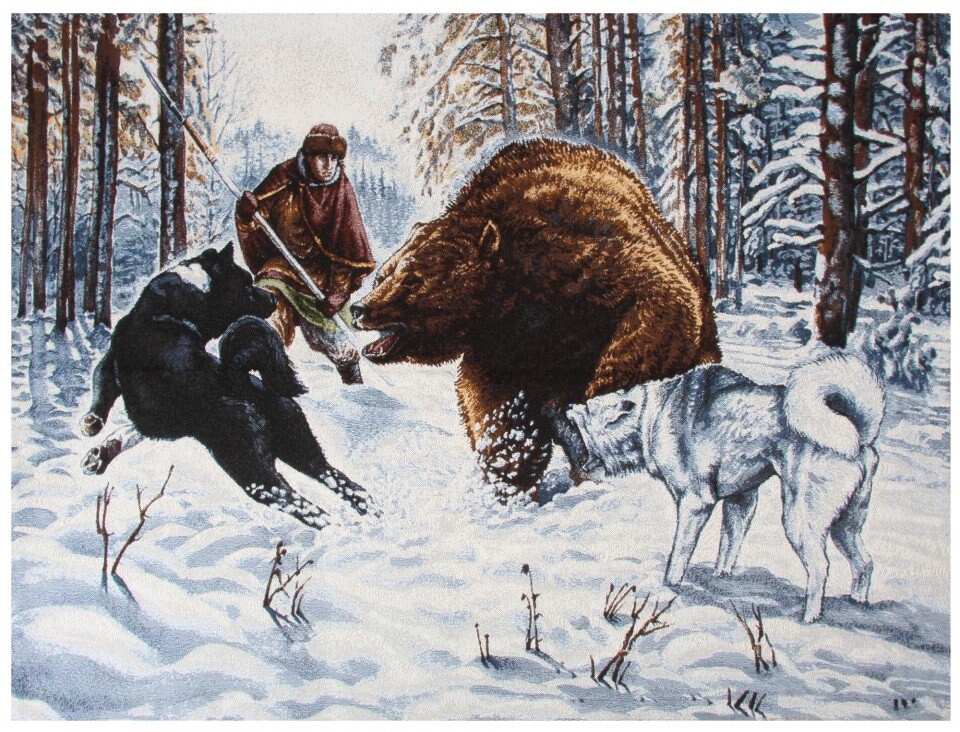 ハントテキスタイルウォールハンギングアートタペストリーウォール