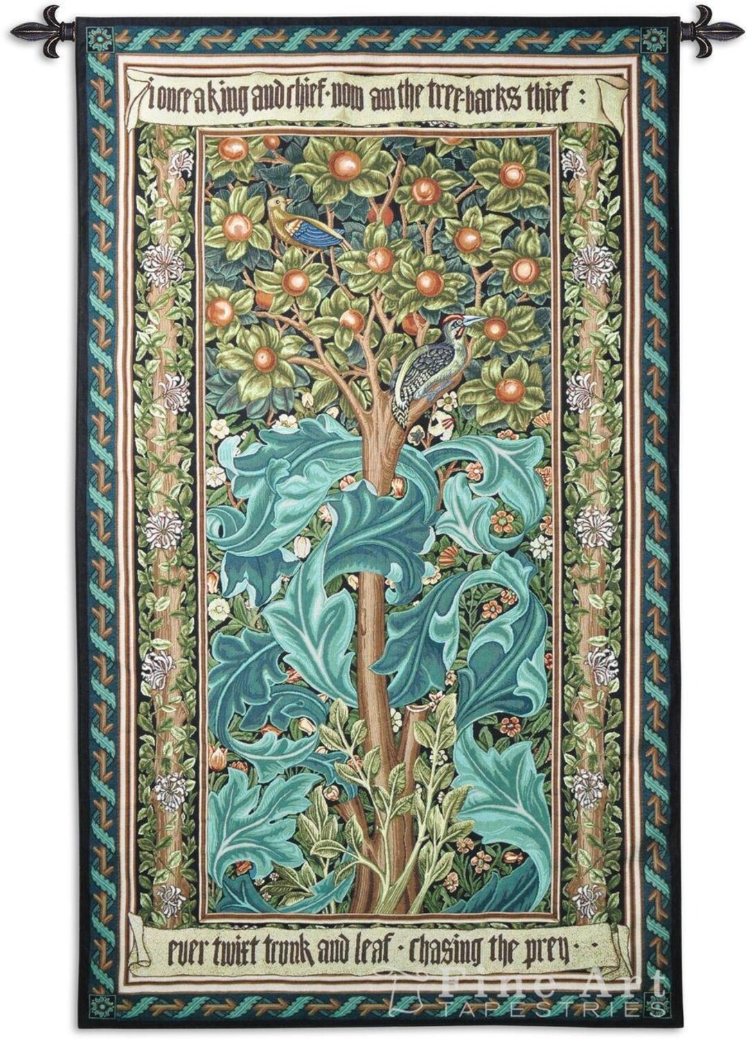 William morris woodpecker tapestry hotsell