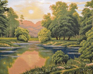 Arazzo Delur Con Cascata E Foresta – Paesaggio Naturale 3D, 130x150 Cm, Decorazione Da Parete